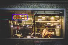 Restaurant owners working through the window | Are small businesses required to offer retirement plans Penelope